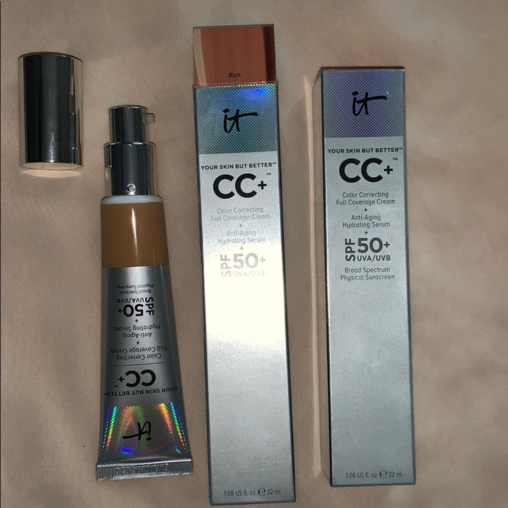 It cosmetics cc+ color correcting cream